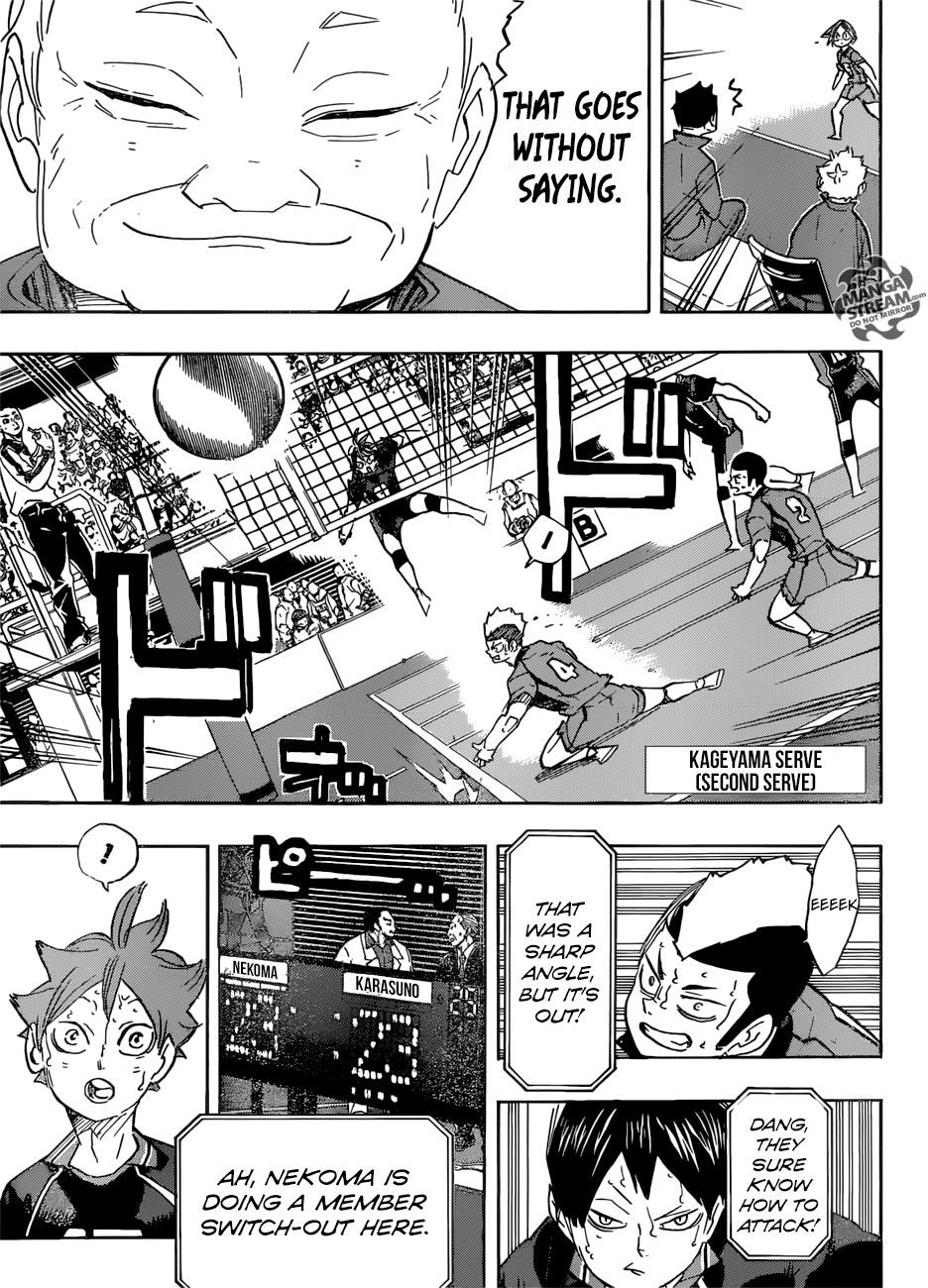 Haikyuu!!, Chapter 315 image 16